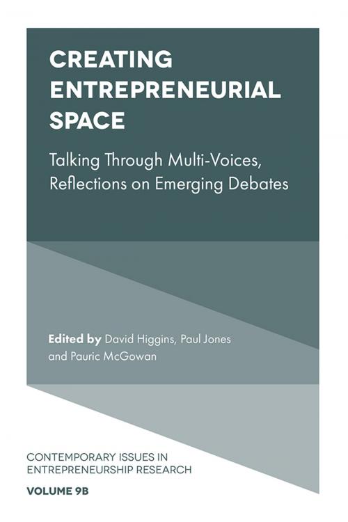 Cover of the book Creating Entrepreneurial Space by , Emerald Publishing Limited