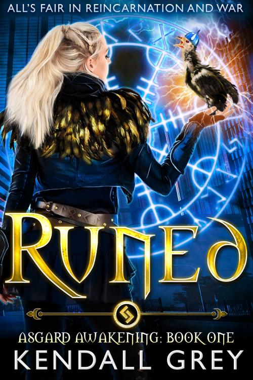 Cover of the book Runed by Kendall Grey, Howling Mad Press LLC