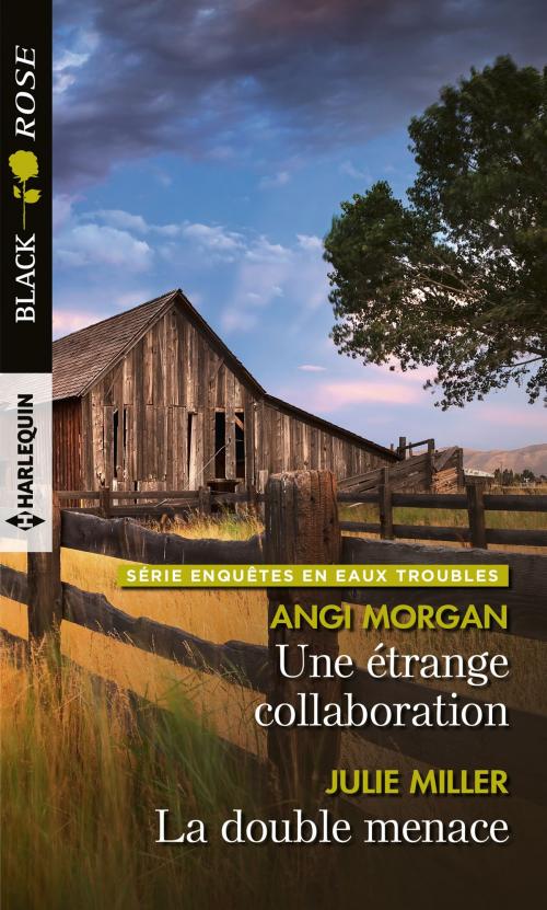 Cover of the book Une étrange collaboration - La double menace by Angi Morgan, Julie Miller, Harlequin