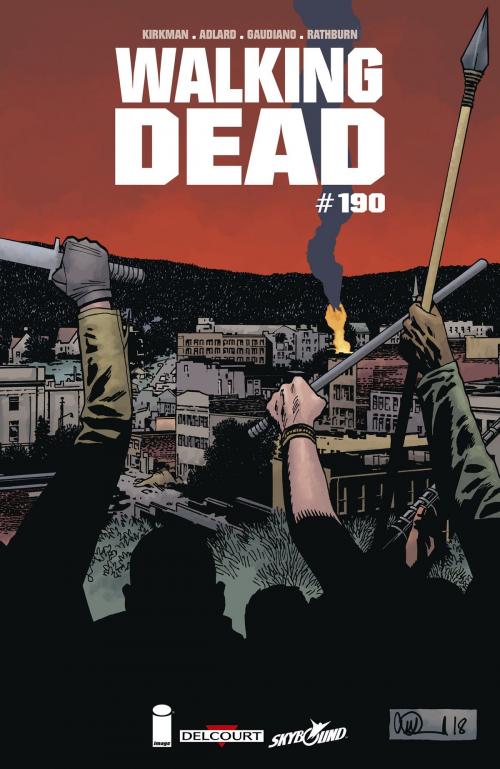 Cover of the book Walking Dead #190 by Robert Kirkman, Charlie Adlard, Stefano Gaudiano, Delcourt