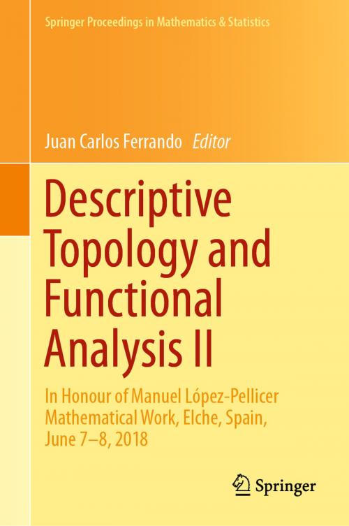 Cover of the book Descriptive Topology and Functional Analysis II by , Springer International Publishing