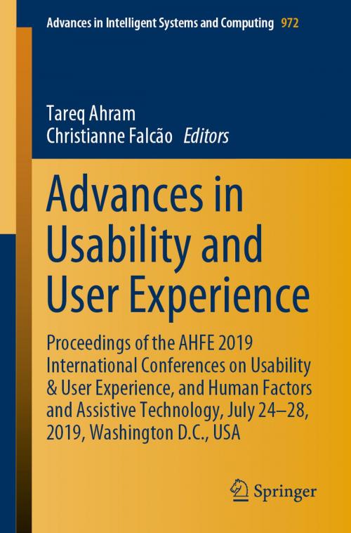 Cover of the book Advances in Usability and User Experience by , Springer International Publishing