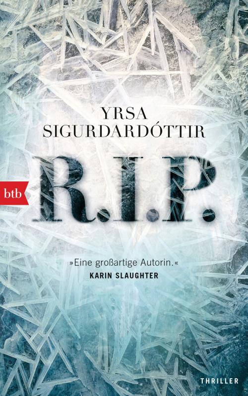 Cover of the book R.I.P. by Yrsa Sigurdardóttir, btb Verlag