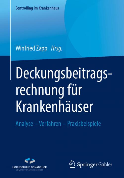 Cover of the book Deckungsbeitragsrechnung für Krankenhäuser by , Springer Fachmedien Wiesbaden