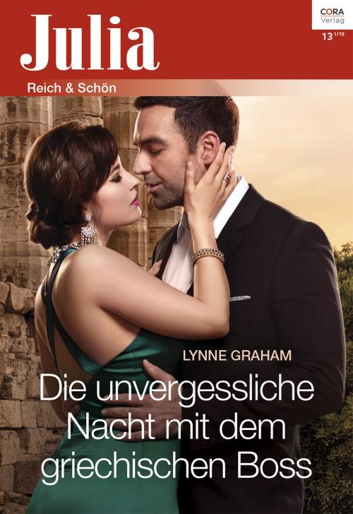 Cover of the book Die unvergessliche Nacht mit dem griechischen Boss by Lynne Graham, CORA Verlag