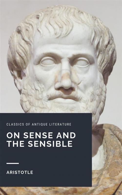 Cover of the book On Sense and the Sensible by Aristotle, AV PRESS
