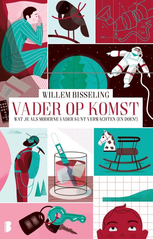 Cover of the book Vader op komst by Willem Bisseling, Meulenhoff Boekerij B.V.