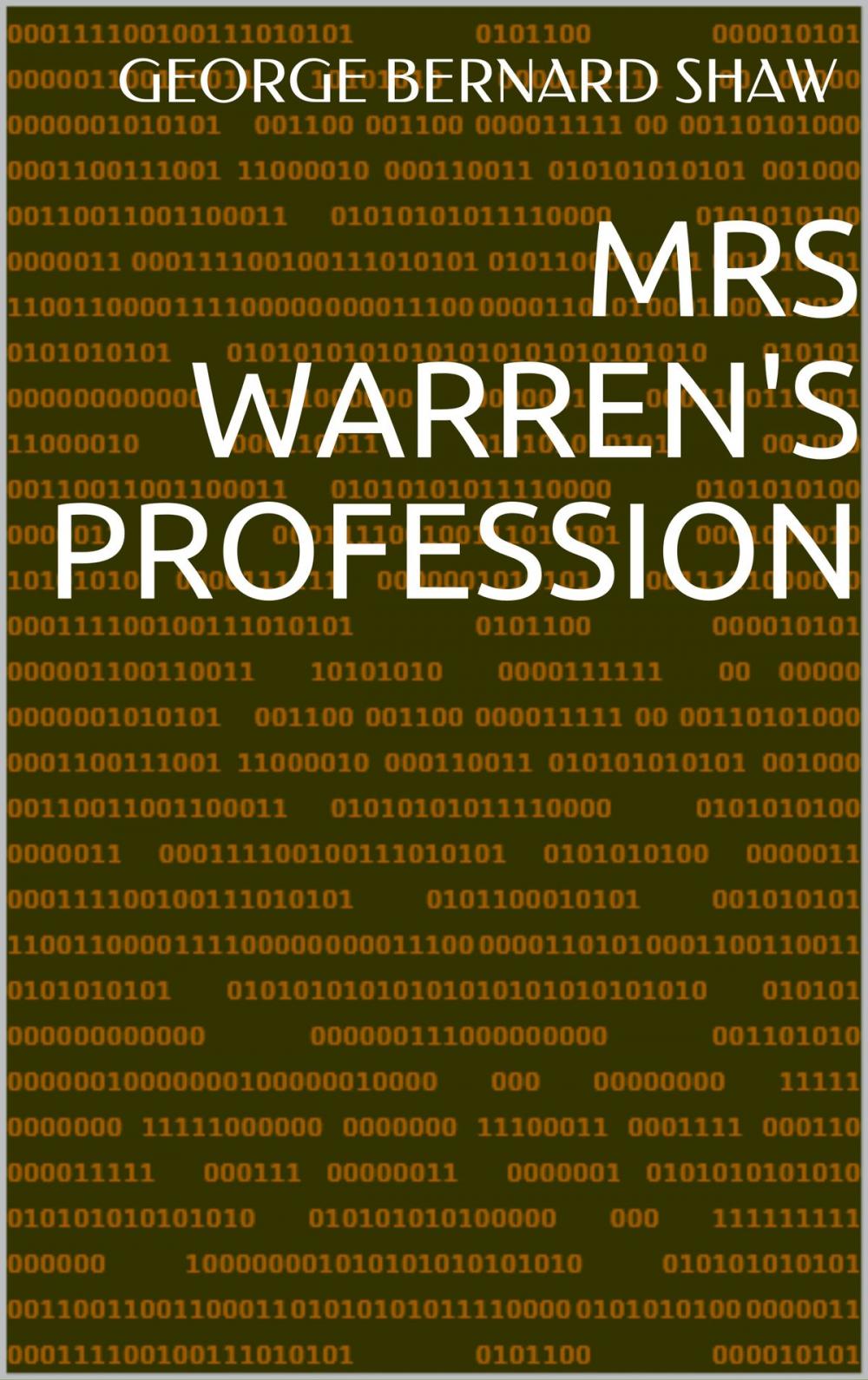 Big bigCover of Mrs Warren's Profession