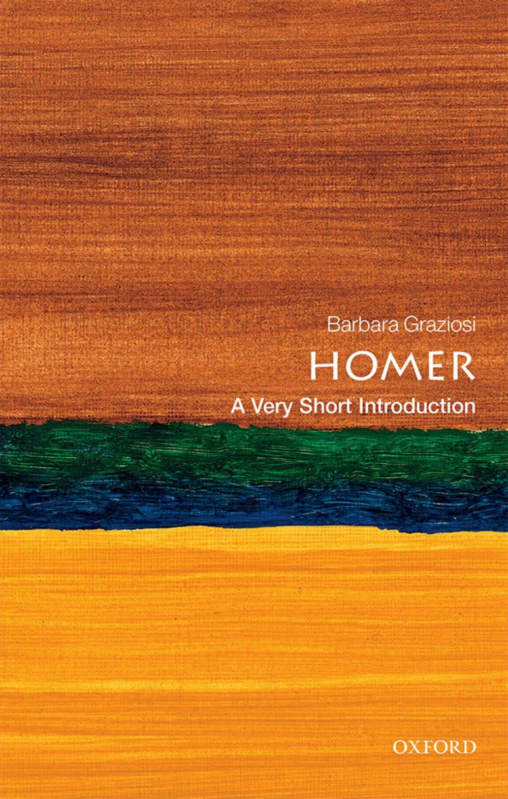 Big bigCover of Homer: A Very Short Introduction