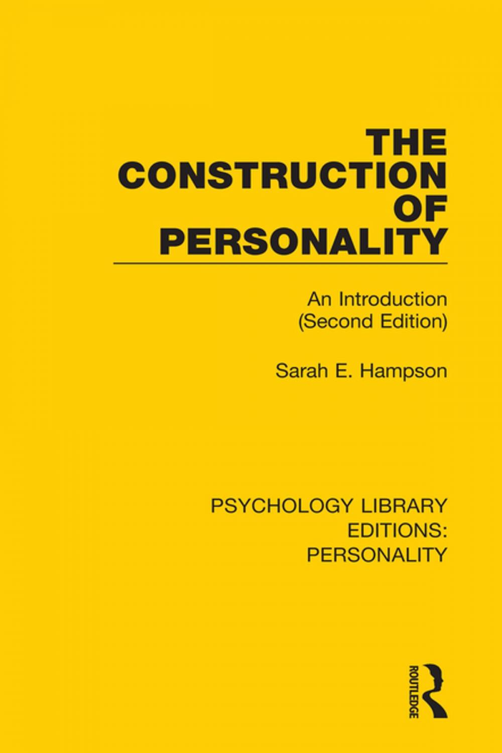 Big bigCover of The Construction of Personality