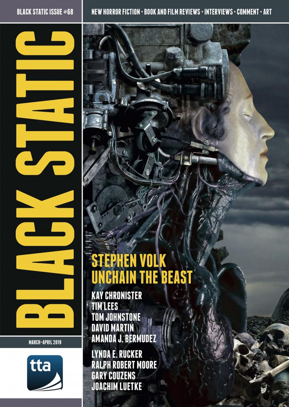 Big bigCover of Black Static #68 (March-April 2019)