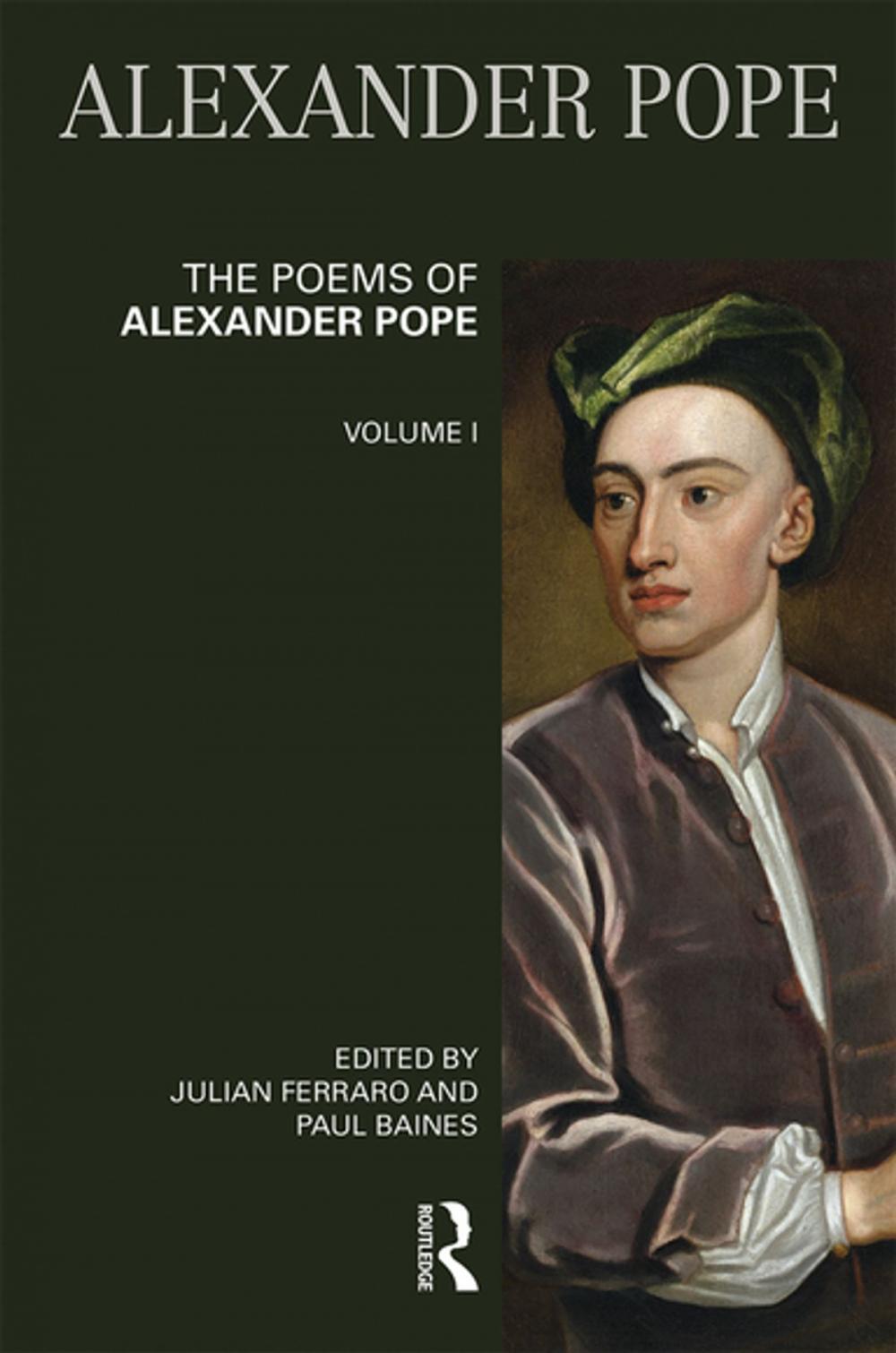 Big bigCover of The Poems of Alexander Pope: Volume One