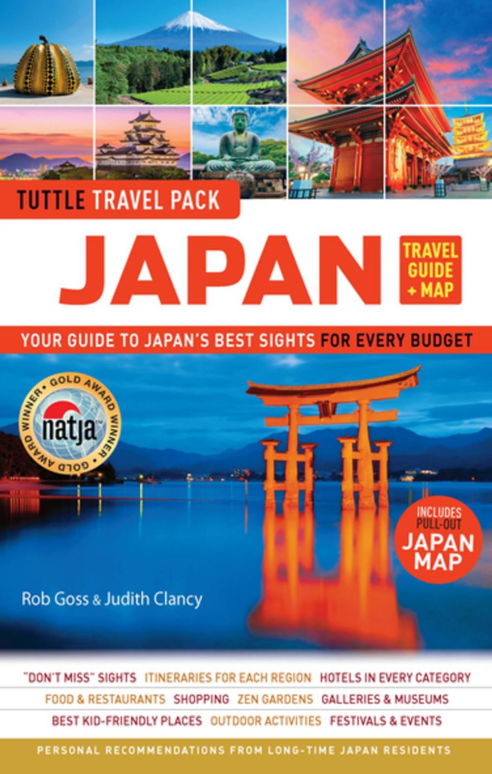 Big bigCover of Japan Travel Guide & Map Tuttle Travel Pack