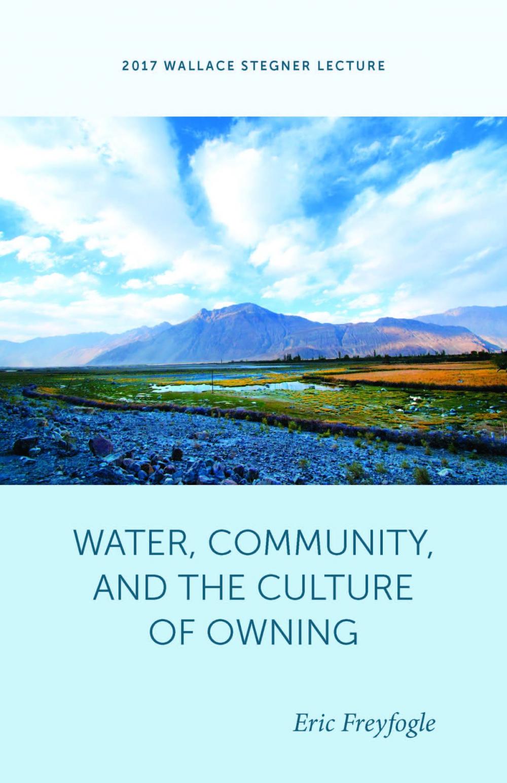 Big bigCover of Water, Community, and the Culture of Owning