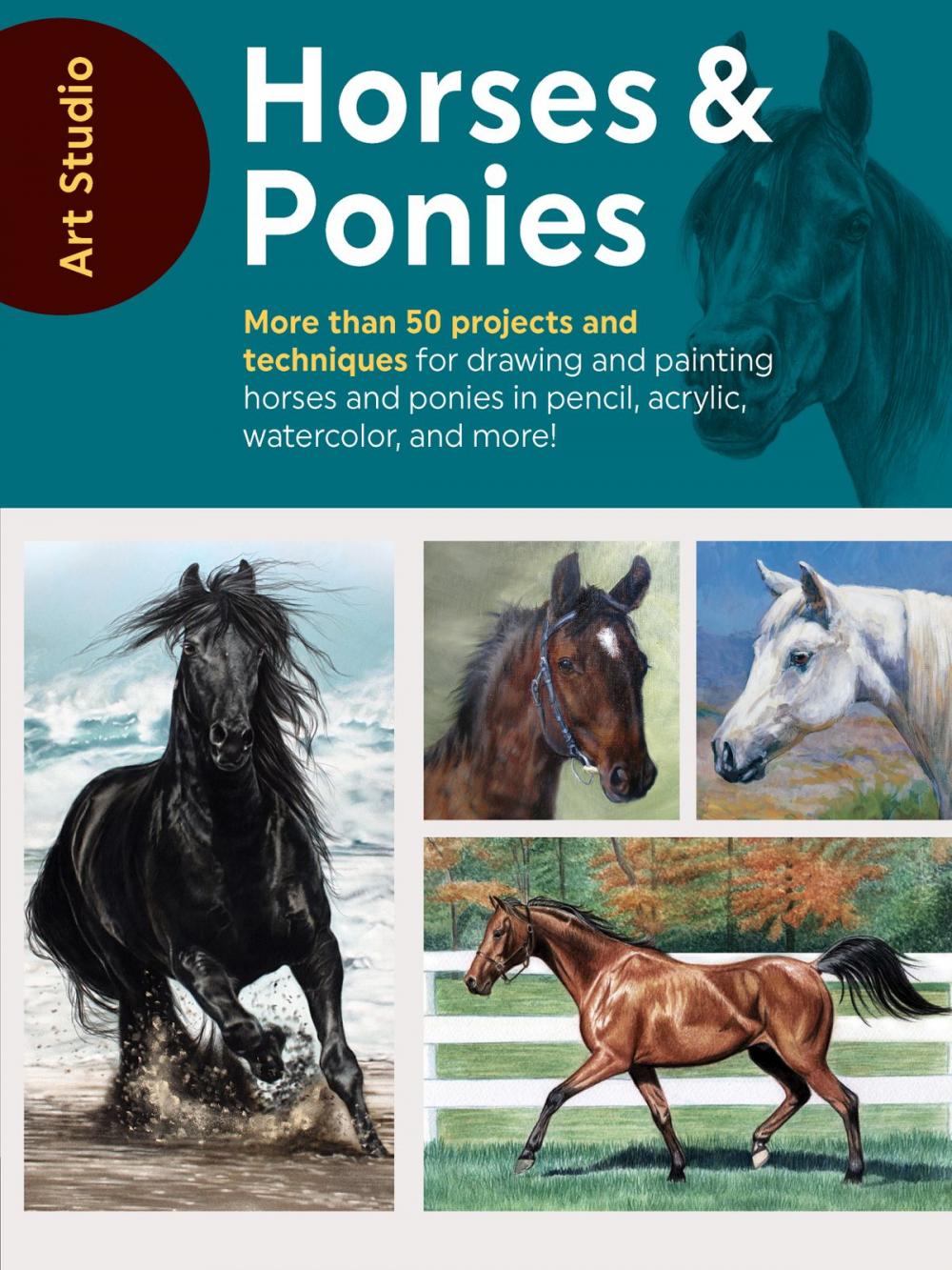 Big bigCover of Art Studio: Horses & Ponies