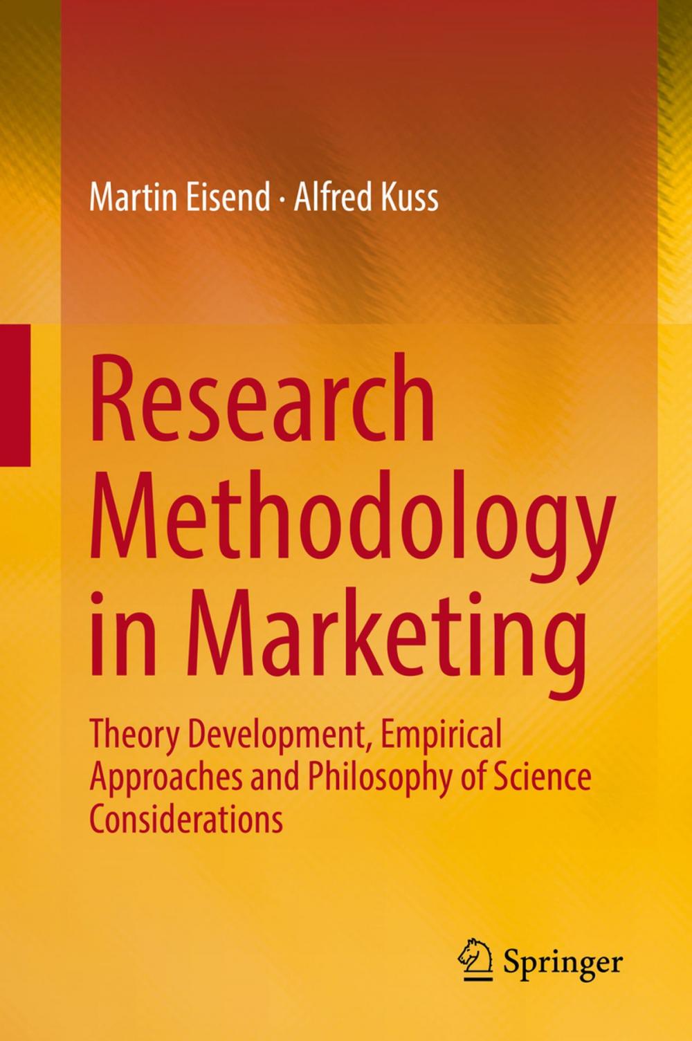 Big bigCover of Research Methodology in Marketing
