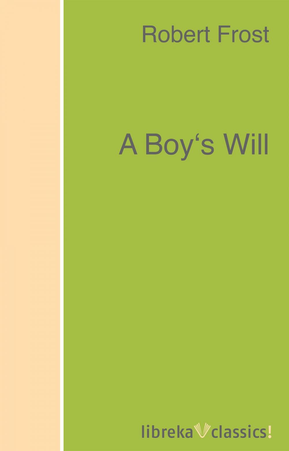 Big bigCover of A Boy's Will
