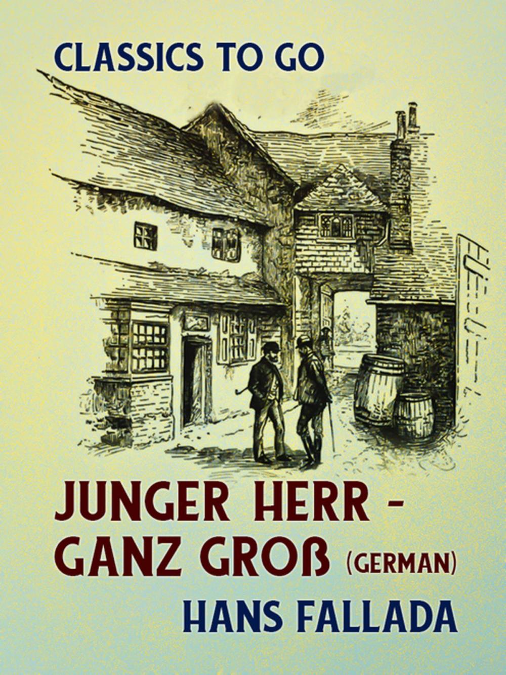 Big bigCover of Junger Herr - ganz groß (German)