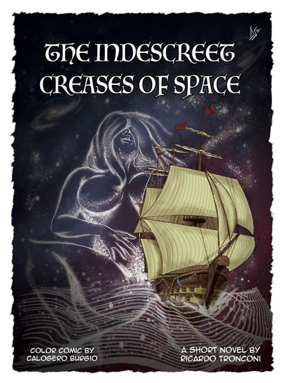 Big bigCover of The indescreet creases of space - colored comic