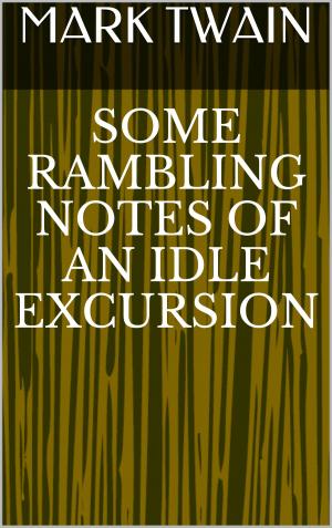 bigCover of the book Some Rambling Notes of an Idle Excursion by 