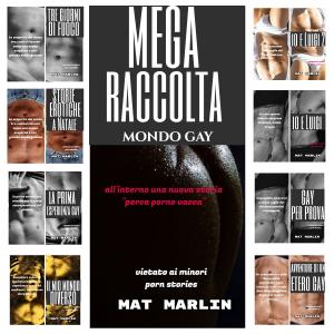Cover of the book Mega raccolta mondo gay (porn stories) by Mat Marlin
