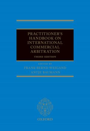 Cover of the book Practitioner's Handbook on International Commercial Arbitration by Shanta Acharya, Elroy Dimson
