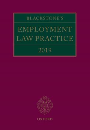 Book cover of Blackstone's Employment Law Practice 2019