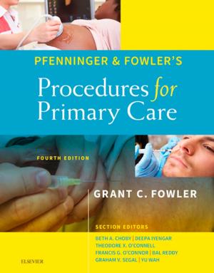 Cover of the book Pfenninger and Fowler's Procedures for Primary Care E-Book by J P Gunasegaran