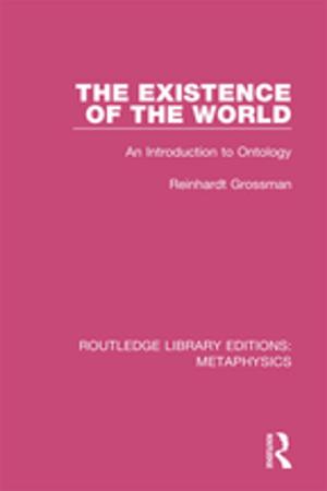 Cover of the book The Existence of the World by Christian Gostečnik