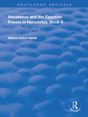 Book cover of Hecataeus and the Egyptian Priests in Herodotus, Book 2