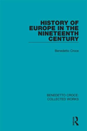 Book cover of History of Europe in the Nineteenth Century