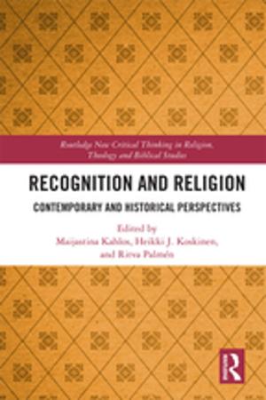 Cover of the book Recognition and Religion by Tim Cain, Joanna Cursley