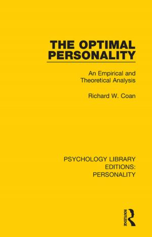 Cover of the book The Optimal Personality by Zhongguo Jindai Shi, Douglas R. Reynolds