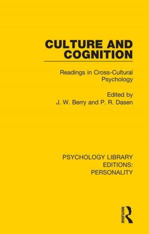 Cover of the book Culture and Cognition by Lauren Rea