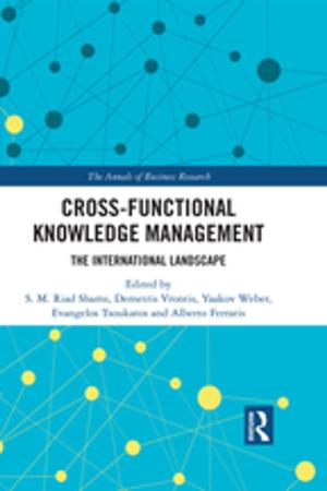 Cover of the book Cross-Functional Knowledge Management by Hans Hauben, edited by Peter Van Nuffelen