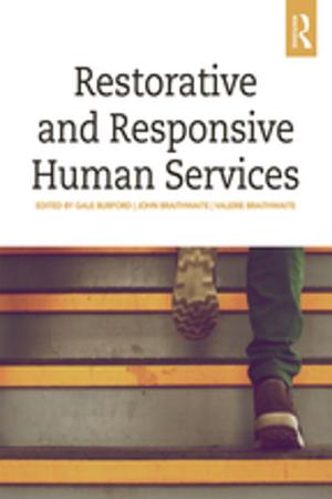 Cover of the book Restorative and Responsive Human Services by 