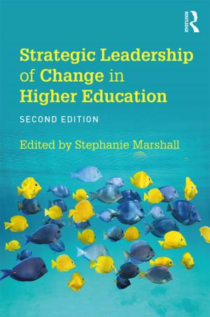 Cover of the book Strategic Leadership of Change in Higher Education by Peter M. Allen