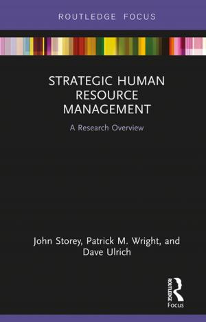 Cover of the book Strategic Human Resource Management by Dominic W. Massaro, Jeffry A. Simpson