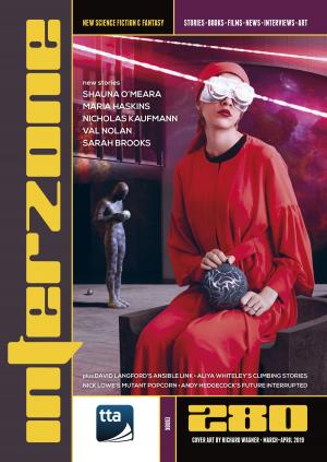 Book cover of Interzone #280 (March-April 2019)