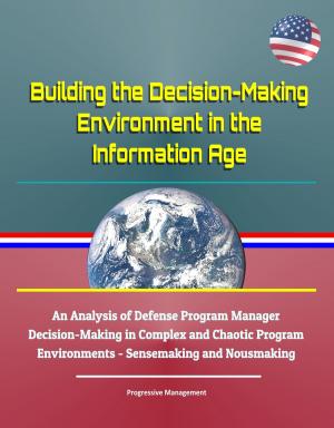 Cover of the book Building the Decision-Making Environment in the Information Age: An Analysis of Defense Program Manager Decision-Making in Complex and Chaotic Program Environments - Sensemaking and Nousmaking by Progressive Management