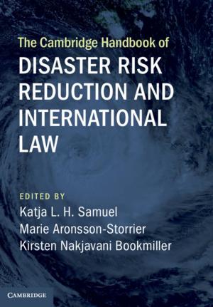 Cover of the book The Cambridge Handbook of Disaster Risk Reduction and International Law by Michael E. Smith