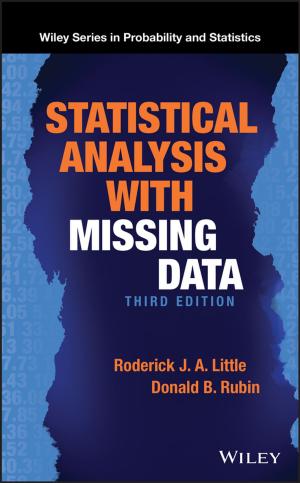 Cover of the book Statistical Analysis with Missing Data by Li-Rong Zheng, Hannu Tenhunen, Zhuo Zou