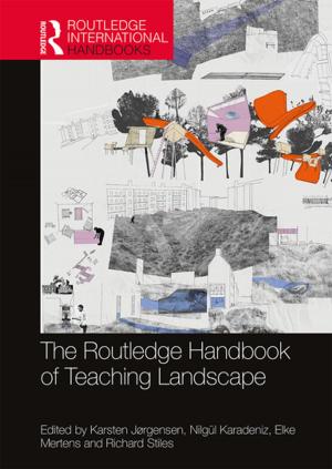Cover of The Routledge Handbook of Teaching Landscape
