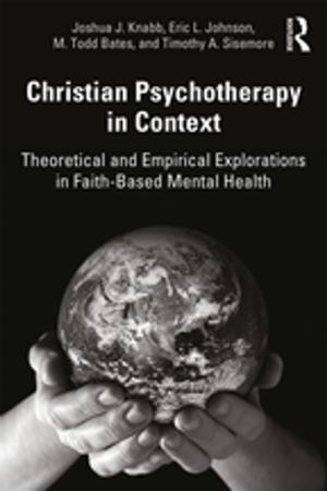 Cover of the book Christian Psychotherapy in Context by Sally Tomlinson