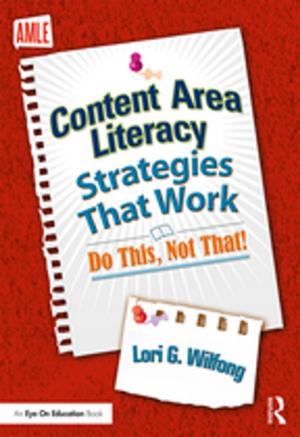 Cover of the book Content Area Literacy Strategies That Work by Amy Jacques Garvey