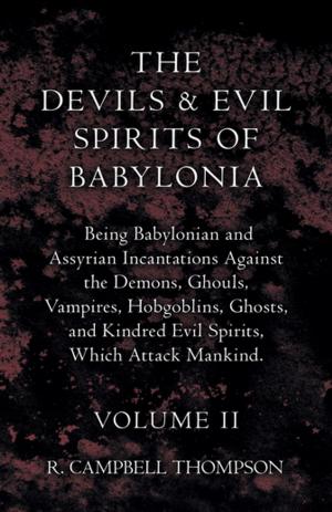 bigCover of the book The Devils And Evil Spirits Of Babylonia - Being Babylonian And Assyrian Incantations Against The Demons, Ghouls, Vampires, Hobgoblins, Ghosts, And Kindred Evil Spirits, Which Attack Mankind - Volume II by 