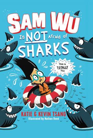 Cover of the book Sam Wu Is Not Afraid of Sharks by Mark Twain, Kathleen Olmstead, Arthur Pober, Ed.D