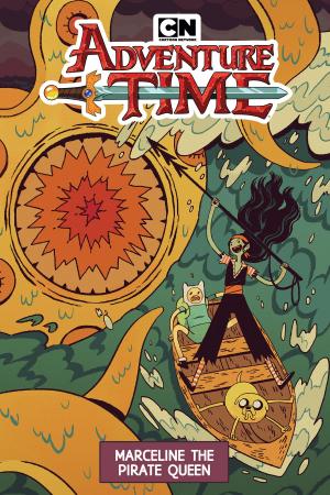 Book cover of Adventure Time Original Graphic Novel: Marceline the Pirate Queen