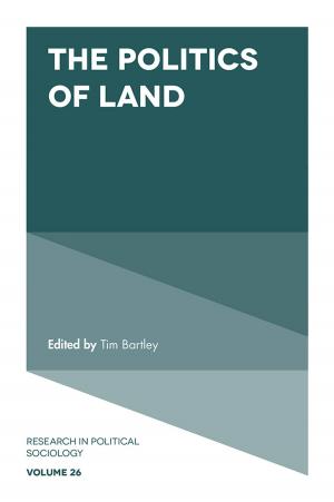 Cover of the book The Politics of Land by Hamed Fazlollahtabar, Mohammed Saidi-Mehrabad