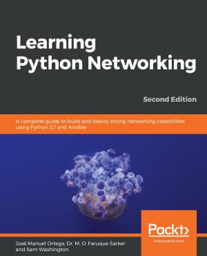 Cover of the book Learning Python Networking by Alexandre Devert